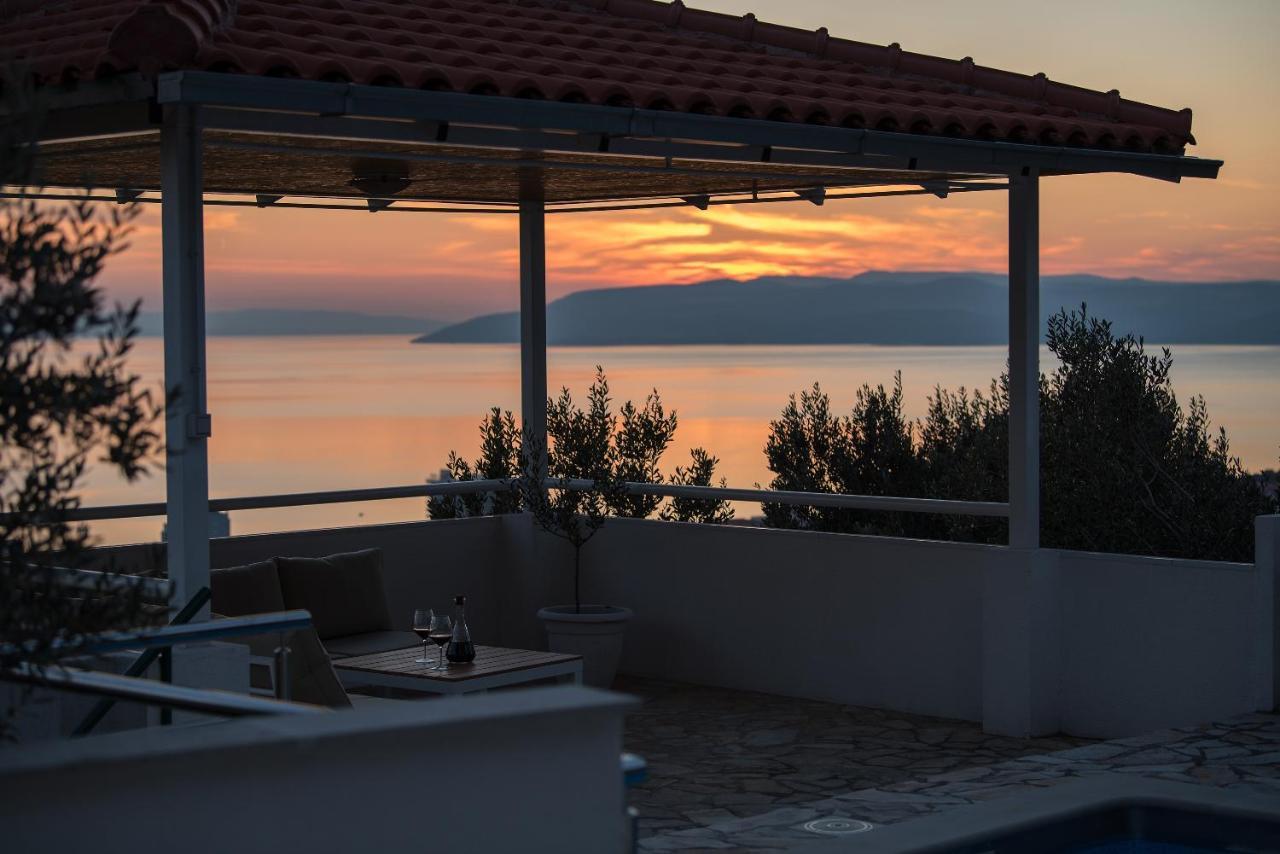 Apartment Glavina With Private Pool Makarska Kültér fotó