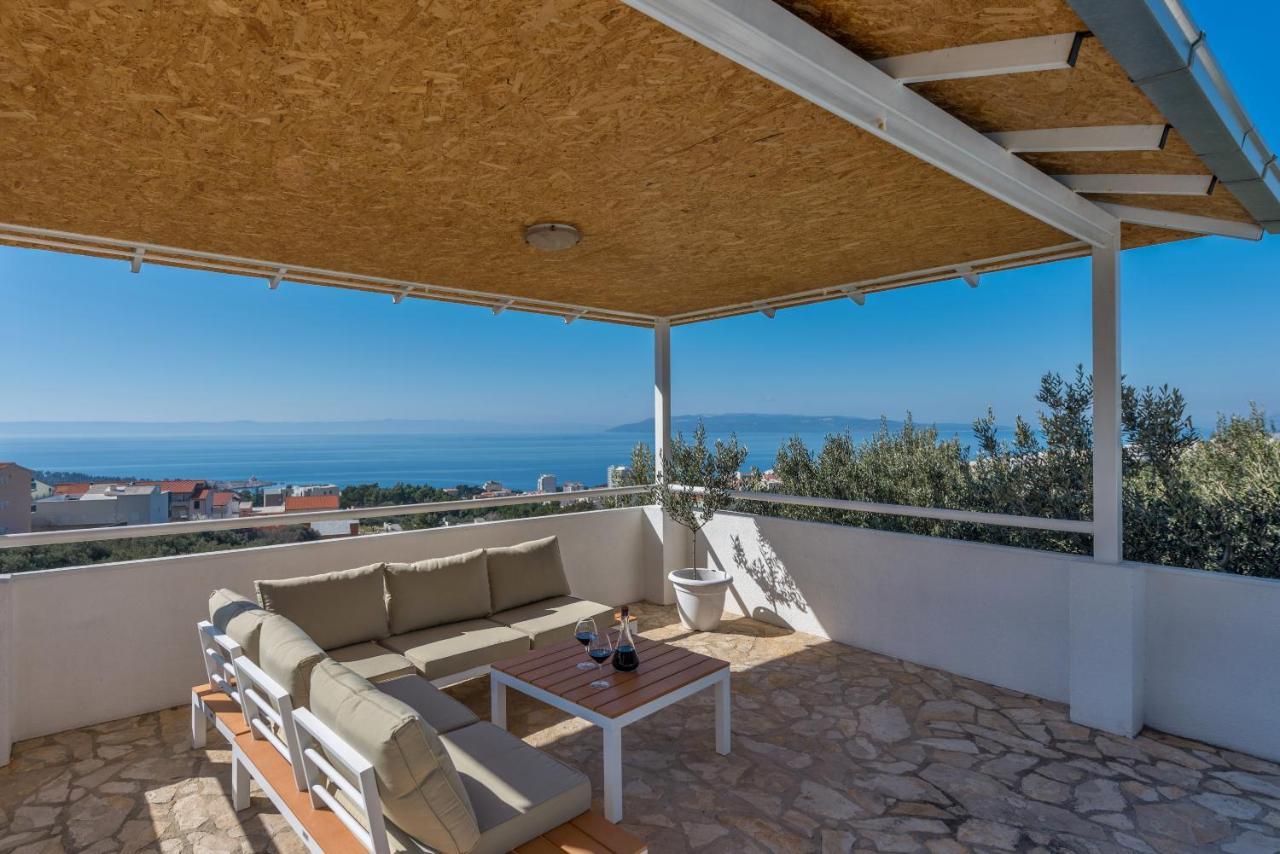 Apartment Glavina With Private Pool Makarska Kültér fotó